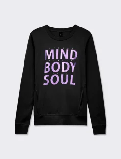 Piazza Italia Maglietta manica lunga in tessuto morbido elasticizzato - Nero Clearance