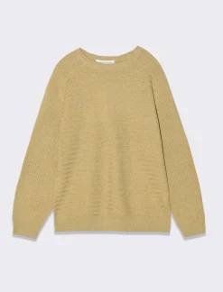 Piazza Italia Maglioncino con lavorazione in maglia e maniche reglan - Beige Cheap