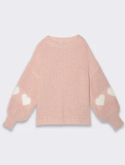 Piazza Italia Maglione ampio. - Rosa Clearance