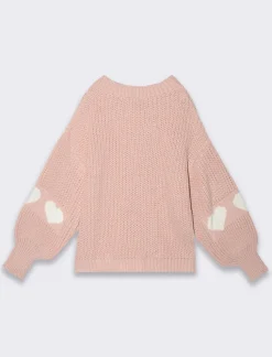 Piazza Italia Maglione ampio. - Rosa Clearance