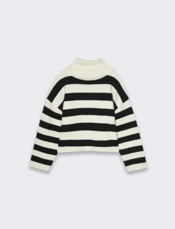 Piazza Italia Maglione da bambina - Righe Pattern Clearance