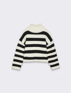 Piazza Italia Maglione da bambina - Righe Pattern Clearance