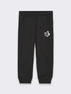 Piazza Italia Panta fitness con stampa brillante - Nero Cheap