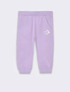 Piazza Italia Panta fitness con stampa brillante - Lilla Viola Best Sale