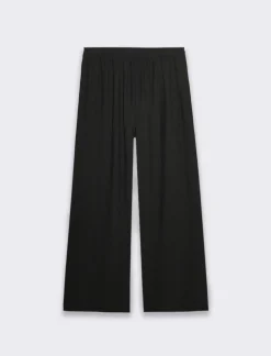 Piazza Italia Pantalaccio basico con elastico in vita e coulisse - Nero New
