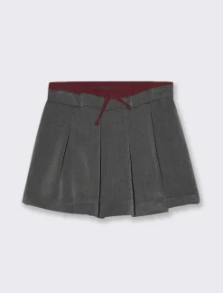 Piazza Italia Pantaloncino con pannello frontale e inserti a contrasto - Grigio Flash Sale