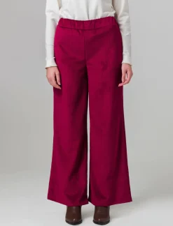 Piazza Italia Pantalone a coste in tessuto effetto velluto - Vinaccia Best