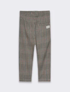 Piazza Italia Pantalone a quadri in tessuto dalla mano morbida taglio classico - Fantasia Multicolore Best Sale