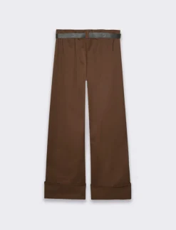 Piazza Italia Pantalone basico con elastico in vita sul retro - talpa Grigio Best