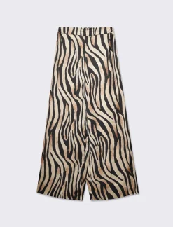 Piazza Italia Pantalone basico con elastico in vita - -oro Nero Sale