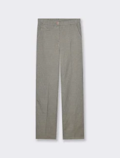 Piazza Italia Pantalone basico da donna con elastico in vita sul retro - tabacco Marrone Cheap