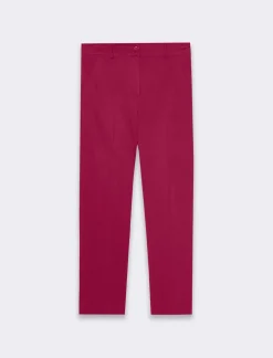 Piazza Italia Pantalone chinos tasche uomo - Vinaccia Rosso Discount
