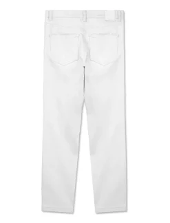 Piazza Italia Pantalone cinque tasche skinny vita regular - Bianco Cheap