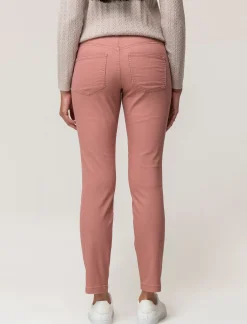 Piazza Italia Pantalone cinque tasche skinny vita regular - antico Rosa Fashion