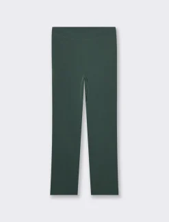 Piazza Italia Pantalone con chiusura a zip sul fianco slim fit - Verde Best