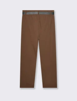 Piazza Italia Pantalone con cintura ed elastico in vita - tabacco Marrone Cheap