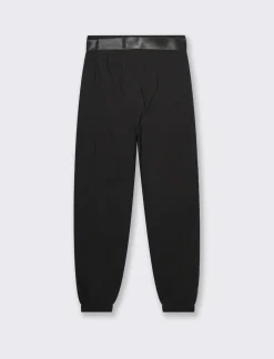 Piazza Italia Pantalone con cintura ed elasticon in vita modello cargo  - Nero Online