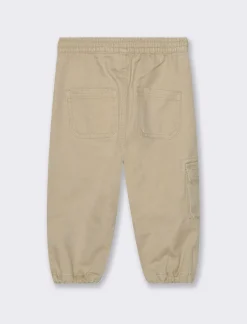 Piazza Italia Pantalone con vita elastica e tasconi - Beige Fashion