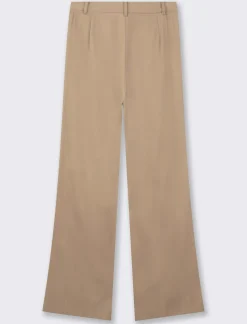 Piazza Italia Pantalone fromale modello a palazzo in tessuto fluido - castoro Grigio Fashion