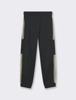 Piazza Italia Pantalone in felpa elastica con filo metallizzato - Nero Store
