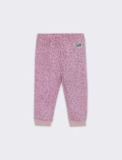 Piazza Italia PANTALONE IN FELPA STAMPATO - Rosa Hot