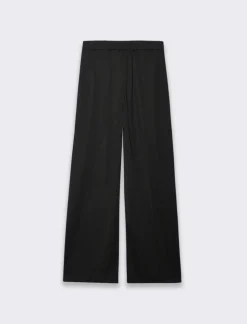Piazza Italia Pantalone in tessuto elastico con tasche uomo - Nero Store