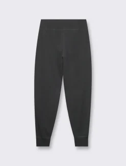 Piazza Italia Pantalone jogger con bustino in tessuto jersey - Nero Cheap
