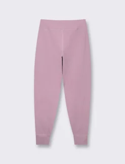 Piazza Italia Pantalone jogger con bustino in tessuto jersey - malva Viola Hot