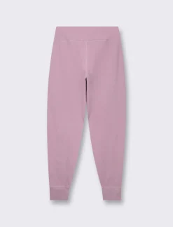 Piazza Italia Pantalone jogger con bustino in tessuto jersey - malva Viola Hot