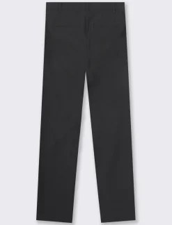 Piazza Italia Pantalone modello classico vestibilità slim con chiusura ganci e zip - Nero Flash Sale