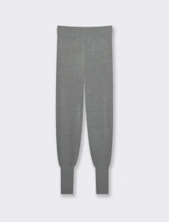 Piazza Italia Pantalone modello jogger con elastico alto in vita e coulisse - Grigio scuro Outlet