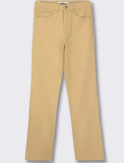 Piazza Italia Pantalone skinny vita alta - fieno Beige Outlet