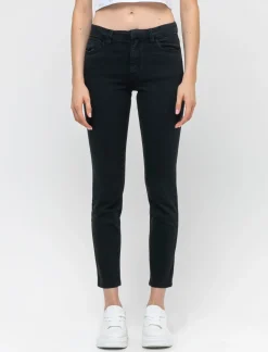 Piazza Italia Pantalone skinny vita alta - Nero Best