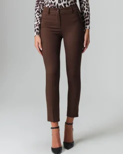 Piazza Italia Pantalone vita alta slim fit - talpa Grigio Flash Sale