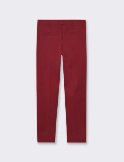 Piazza Italia Pantalone vita alta slim fit - Vinaccia Rosso Store