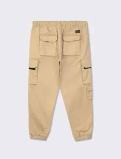 Piazza Italia Pantaloni cargo fit con tasche a filetto posteriori - Beige Discount
