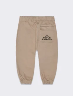 Piazza Italia Pantaloni cargo in twillÂ con ricamo - tabacco Marrone Store