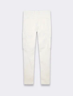 Piazza Italia Pantaloni cargo in velluto a coste tapered fit con tasche a toppa posteriori - kaki Verde Outlet