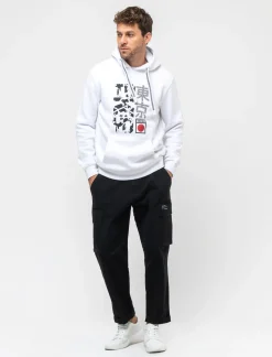 Piazza Italia Pantaloni cargo Relaxed fit con tasche a filetto - Nero Clearance