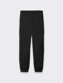 Piazza Italia Pantaloni chino con vita semi elasticizzata - Nero Shop