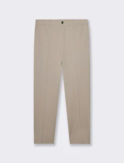 Piazza Italia Pantaloni chino con vita semi elasticizzata con tessuto strutturato - tortora Grigio Store