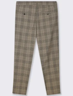 Piazza Italia Pantaloni chino fantasia principe di galles - Cammello Beige Best