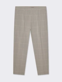 Piazza Italia Pantaloni chino micro fantasia regular fit - Beige Hot