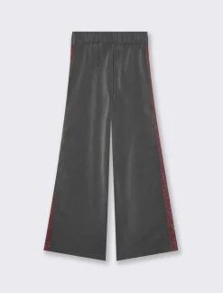 Piazza Italia Pantaloni con pince e inserto - Grigio Sale