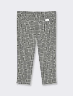 Piazza Italia Pantaloni da neonata a quadri - Fantasia Multicolore Cheap