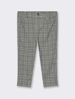 Piazza Italia Pantaloni da neonata a quadri - Fantasia Multicolore Cheap