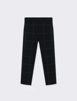 Piazza Italia Pantaloni eleganti da bambino - Nero Flash Sale