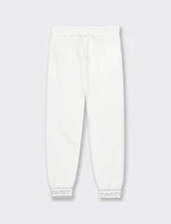Piazza Italia Pantaloni in felpa con motivo jaquard argento - sporco Bianco Best