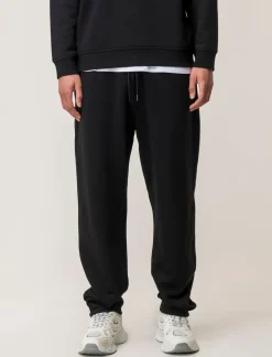 Piazza Italia Pantaloni in felpa con vita jogger elasticizzata regolabile - Nero Discount