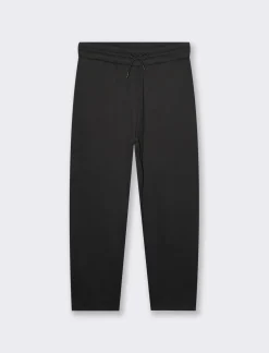 Piazza Italia Pantaloni in felpa con vita jogger elasticizzata regolabile - Nero Discount
